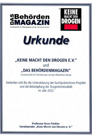 Keine Macht den Drogen