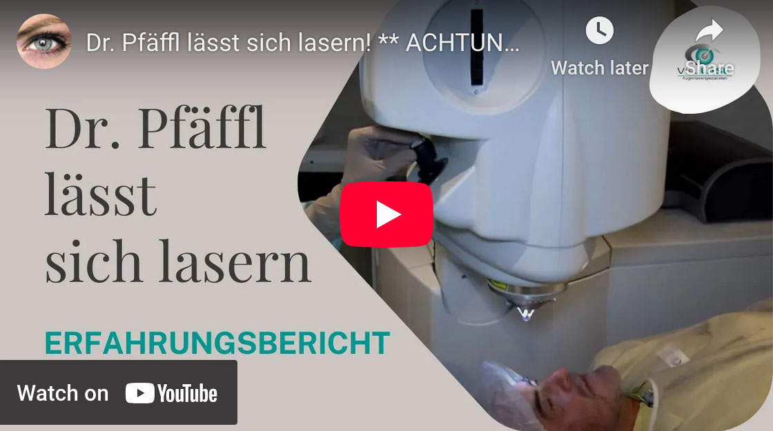 Dr. Pfäffl lässt sich lasern!